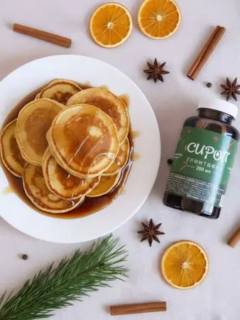 Сироп сосновый со вкусом Глинтвейн 200 мл