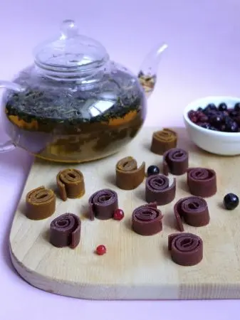 Пастила ягодная ассорти (без сахара) 180 гр Пастила ягодная ассорти (без сахара) 180 гр