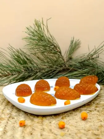 Мармелад ягодный Облепиховый, 250 гр Мармелад ягодный Облепиховый, 250 гр