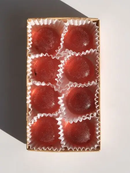 Мармелад цветочный Роза в крафтовой упаковке 100 г