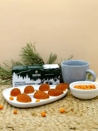 Мармелад ягодный Облепиховый, 250 гр Мармелад ягодный Облепиховый, 250 гр